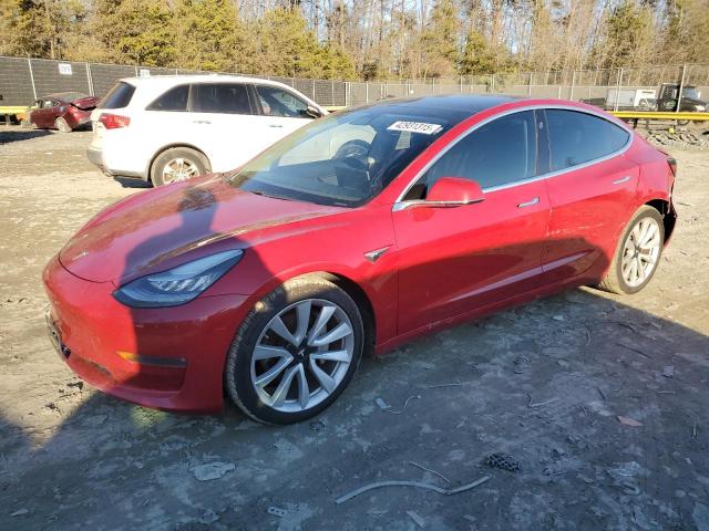  TESLA MODEL 3 2019 Красный