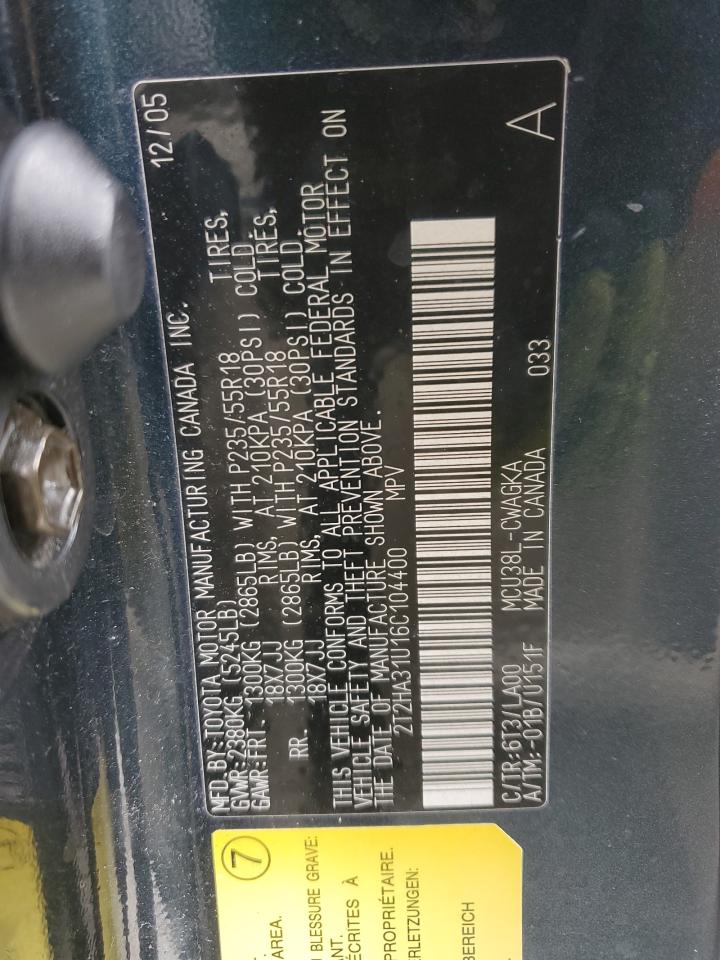 2006 Lexus RX - Image 13