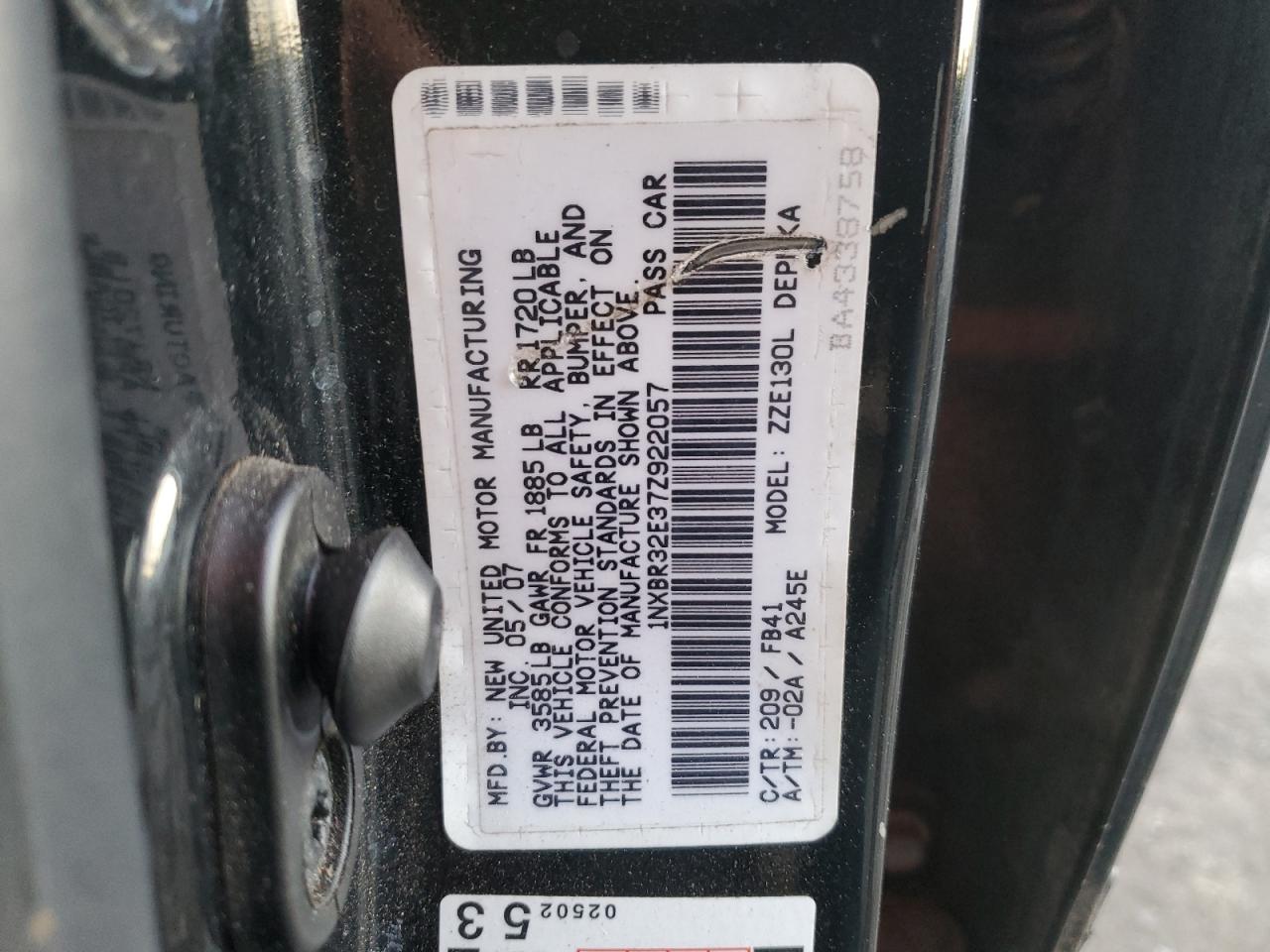 2007 Toyota Corolla - Image 12