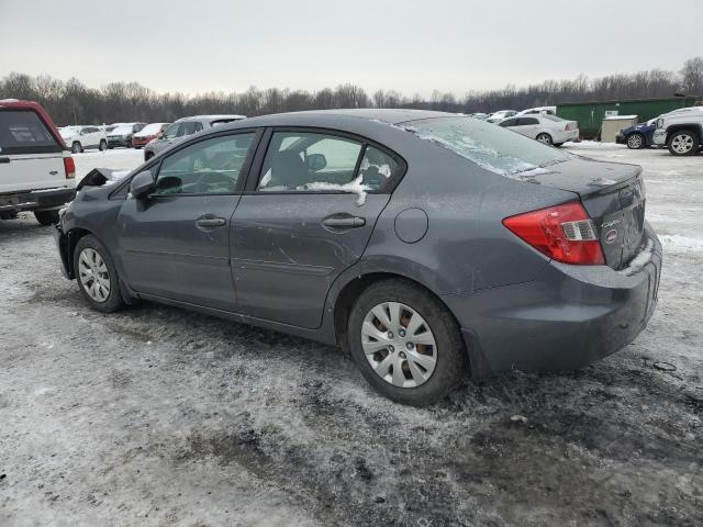  HONDA CIVIC 2012 Gray