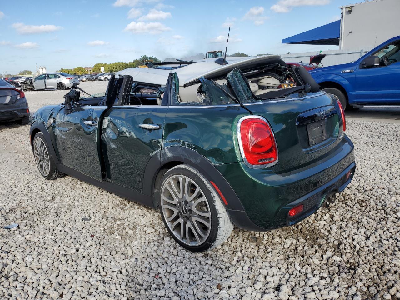 2015 Mini Cooper S green null gas WMWXU3C52F2B57182 photo #3