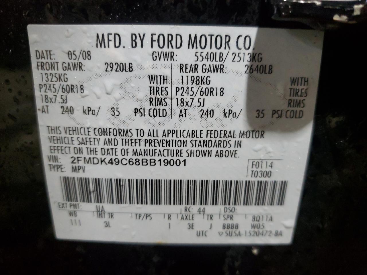 2008 Ford Edge - Image 12