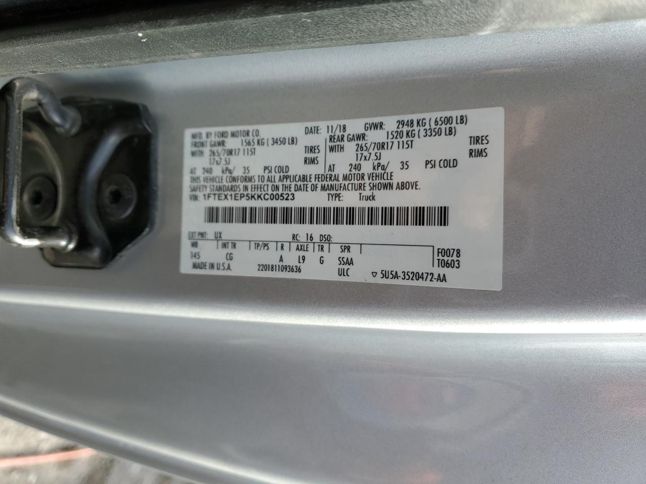 2019 Ford F-150 - Image 12