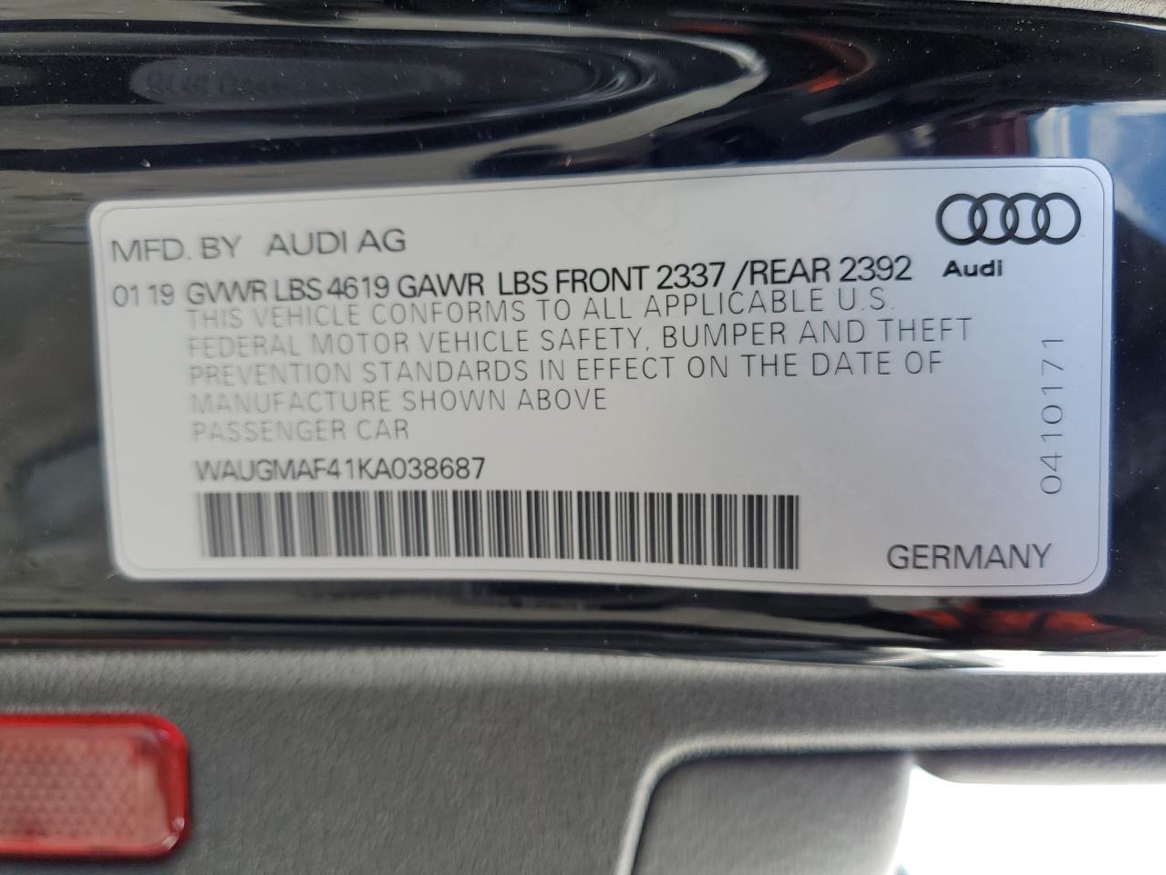 2019 Audi A4 - Image 12