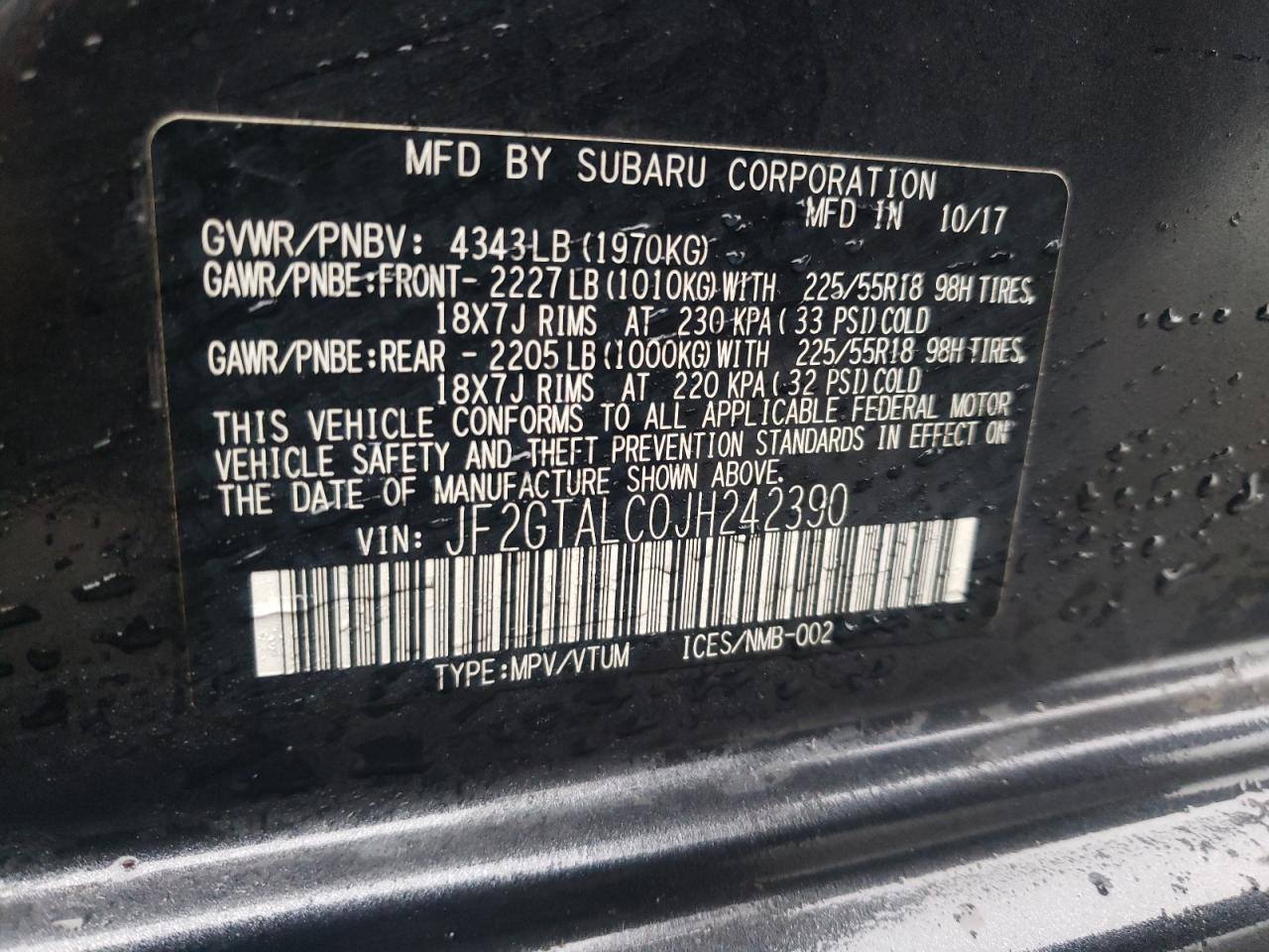 2018 Subaru XV - Image 15