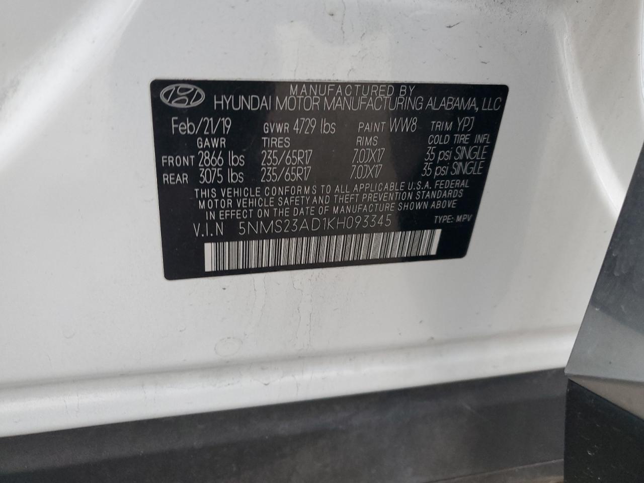 2019 Hyundai Santa Fe - Image 15