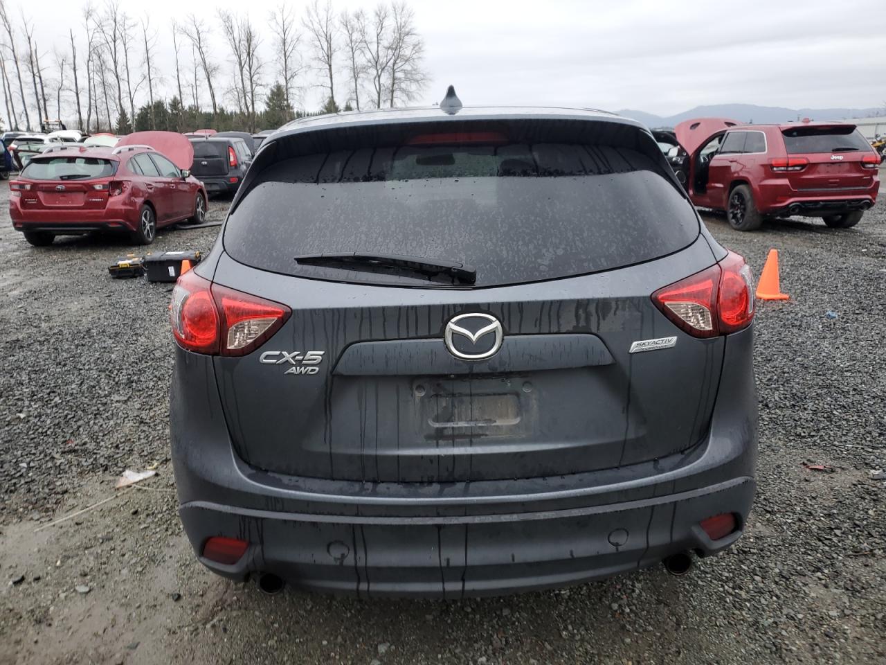 VIN JM3KE4CE0D0153614 2013 MAZDA CX-5 no.6