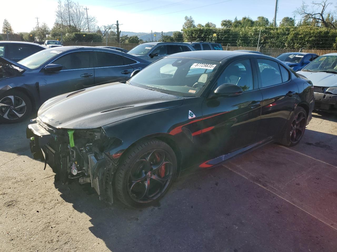 VIN ZARFAEAVXH7518866 2017 ALFA ROMEO GIULIA no.1