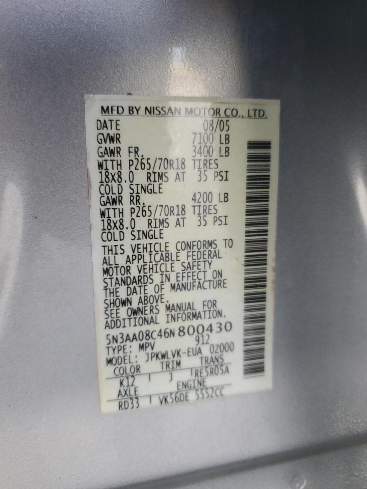 2006 Infiniti QX56 - Image 13