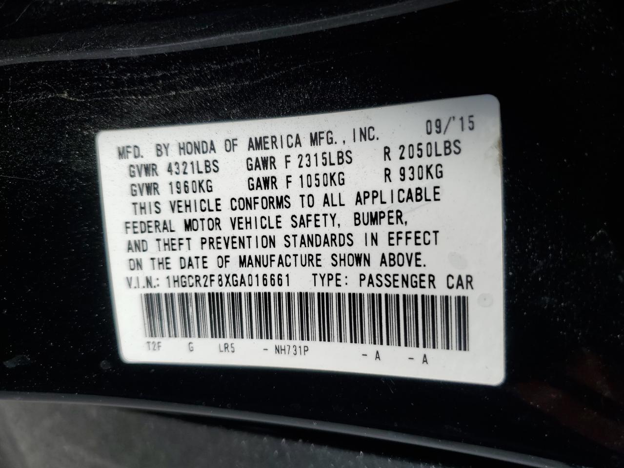 2016 Honda Accord - Image 12