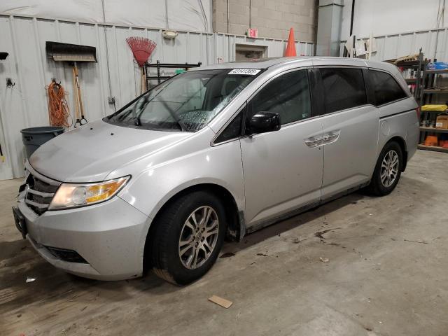 2012 Honda Odyssey Exl للبيع في Mcfarland، WI - Front End