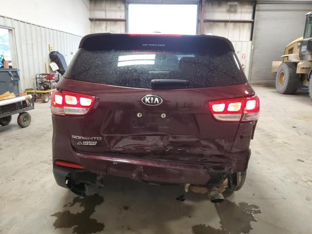  KIA SORENTO 2018 Maroon