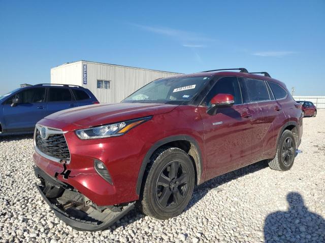  TOYOTA HIGHLANDER 2020 Red