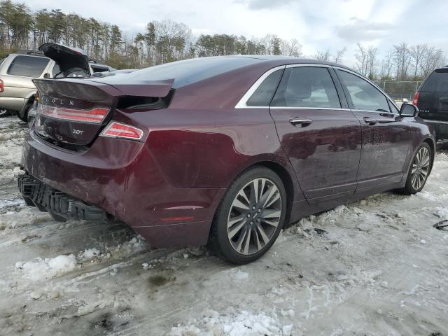  LINCOLN MKZ 2017 Бургунди