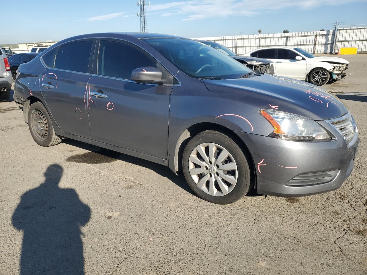 VIN 3N1AB7AP3FY337864 2015 NISSAN SENTRA no.4