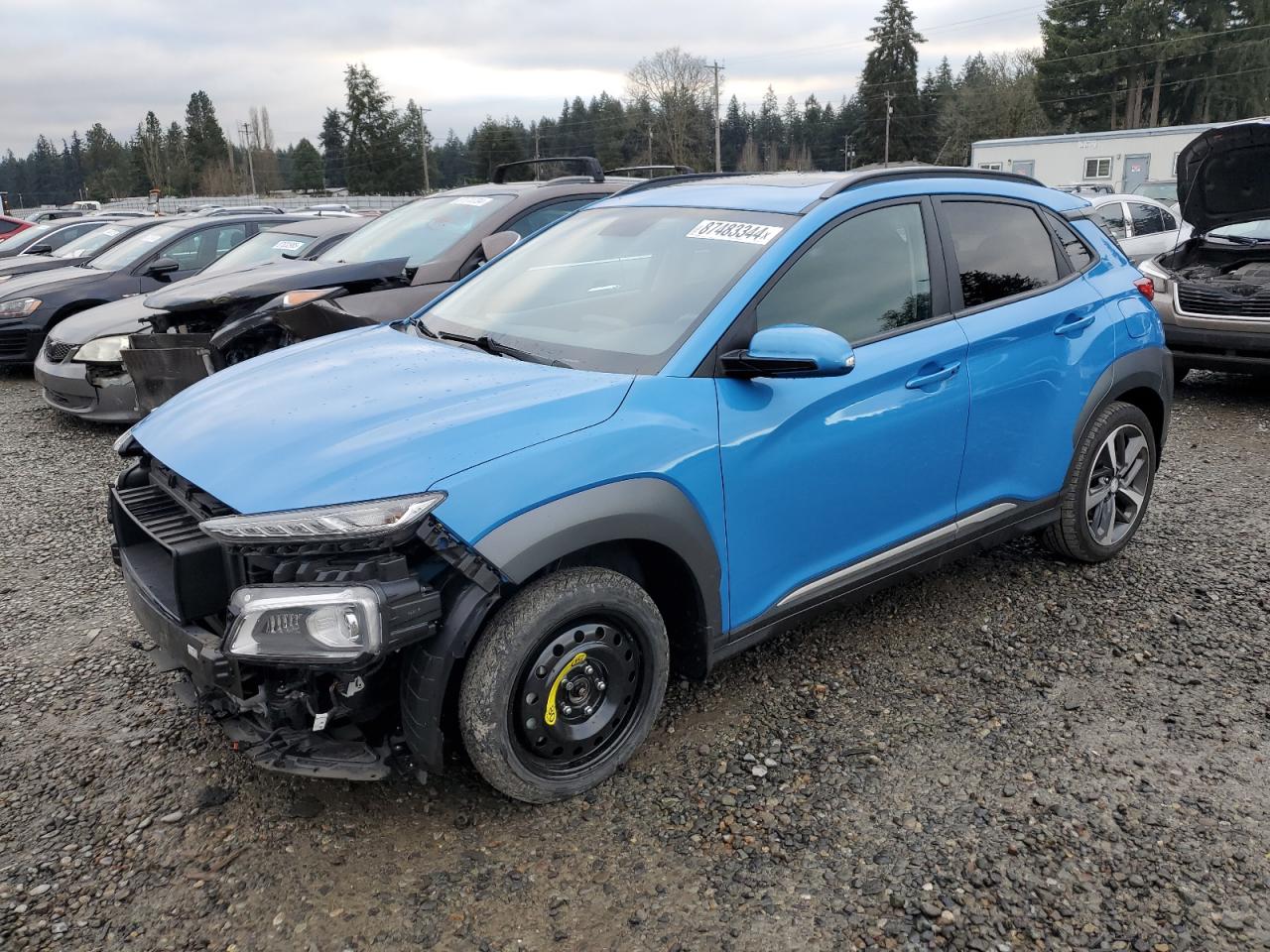 VIN KM8K3CA56JU109757 2018 HYUNDAI KONA no.1