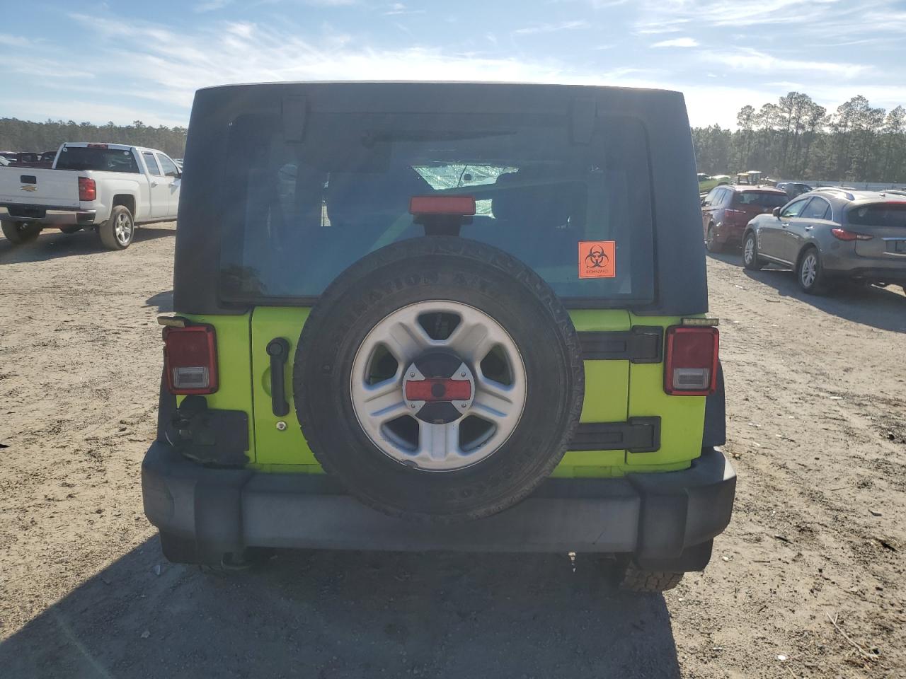 2016 Jeep Wrangler Unlimited Sport VIN: 1C4BJWKG9GL345359 Lot: 42134905