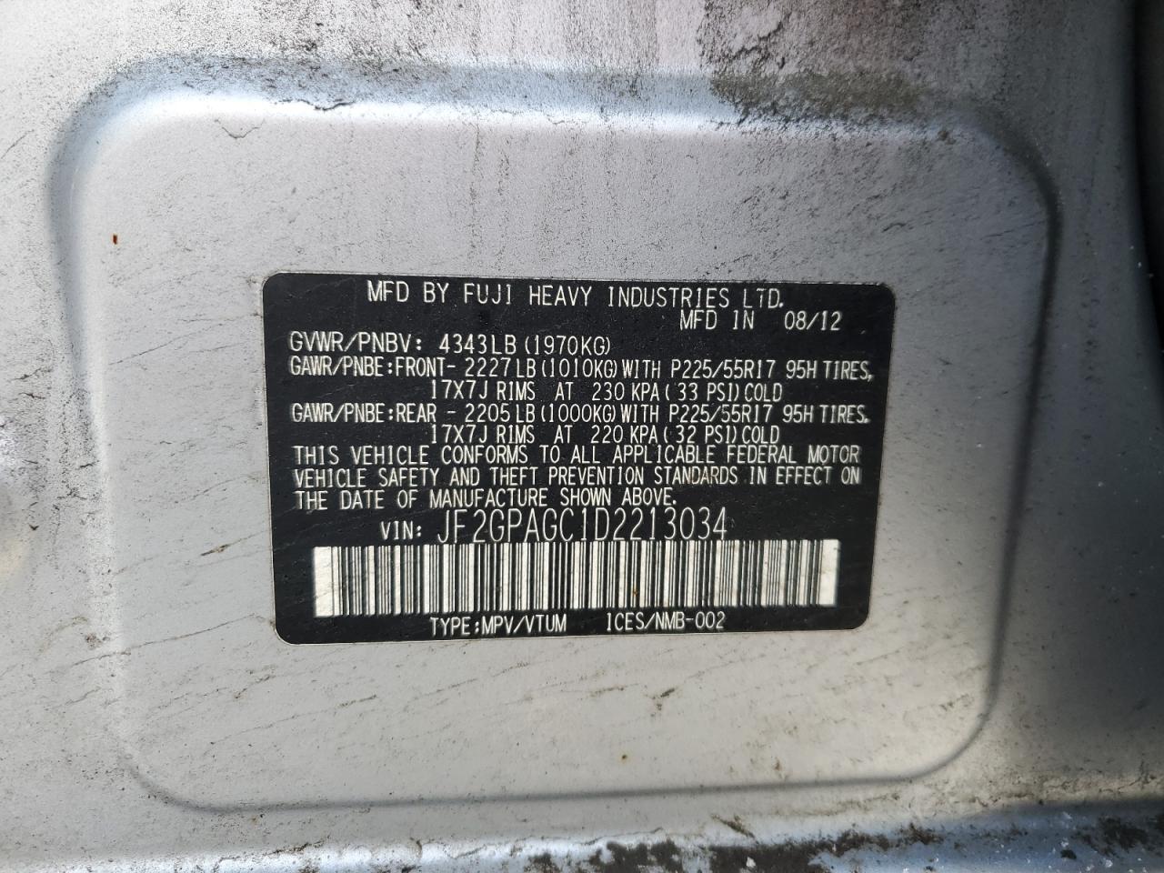 2013 Subaru XV - Image 12