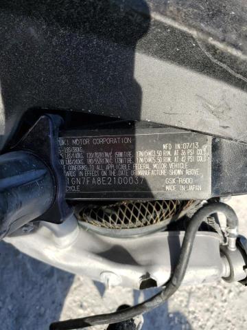 2014 SUZUKI GSX-R600   