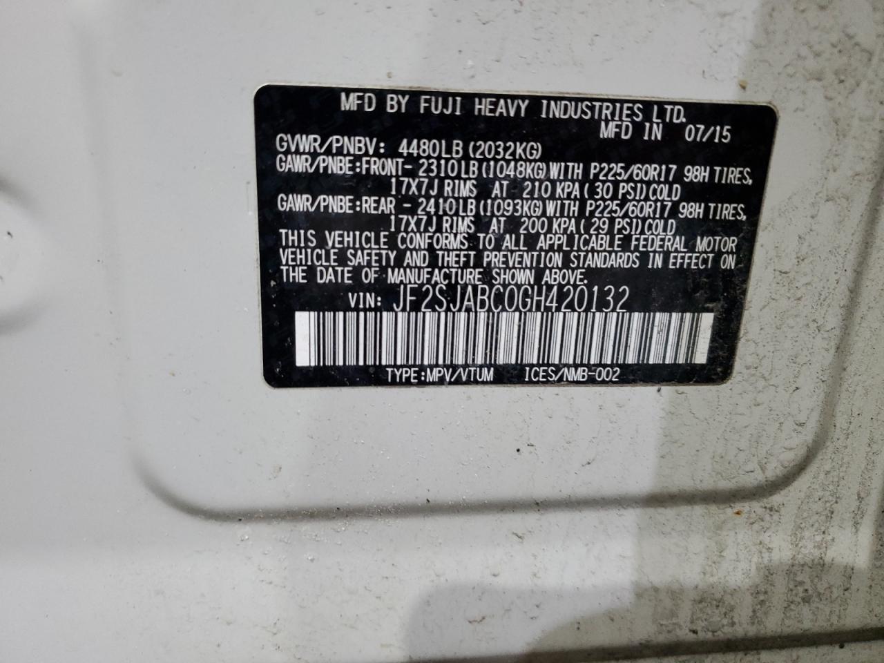2016 Subaru Forester - Image 13