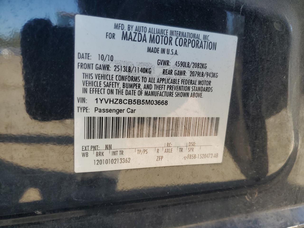 2011 Mazda 6 - Image 12