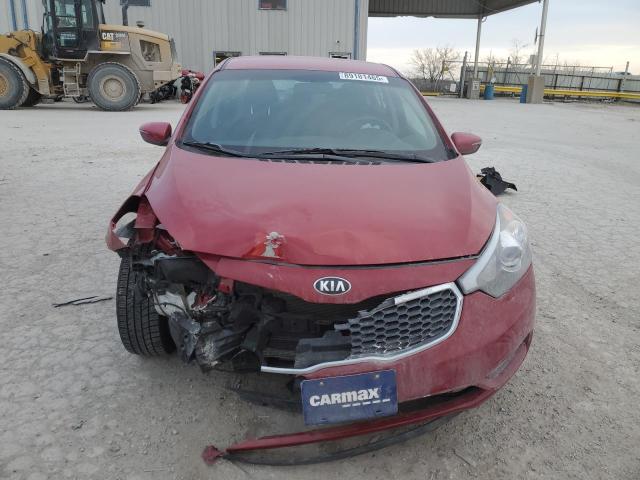  KIA FORTE 2016 Красный