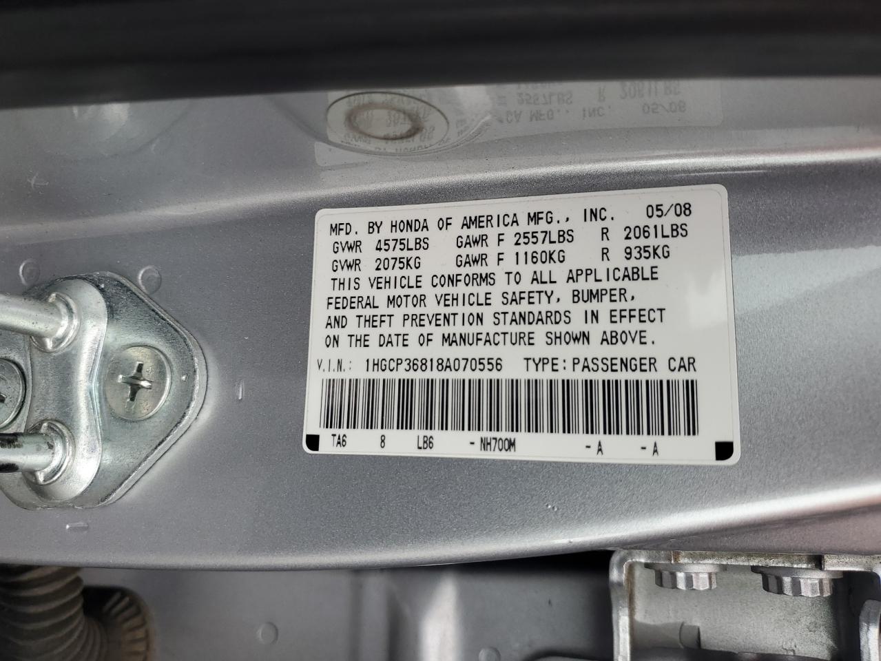 2008 Honda Accord - Image 14