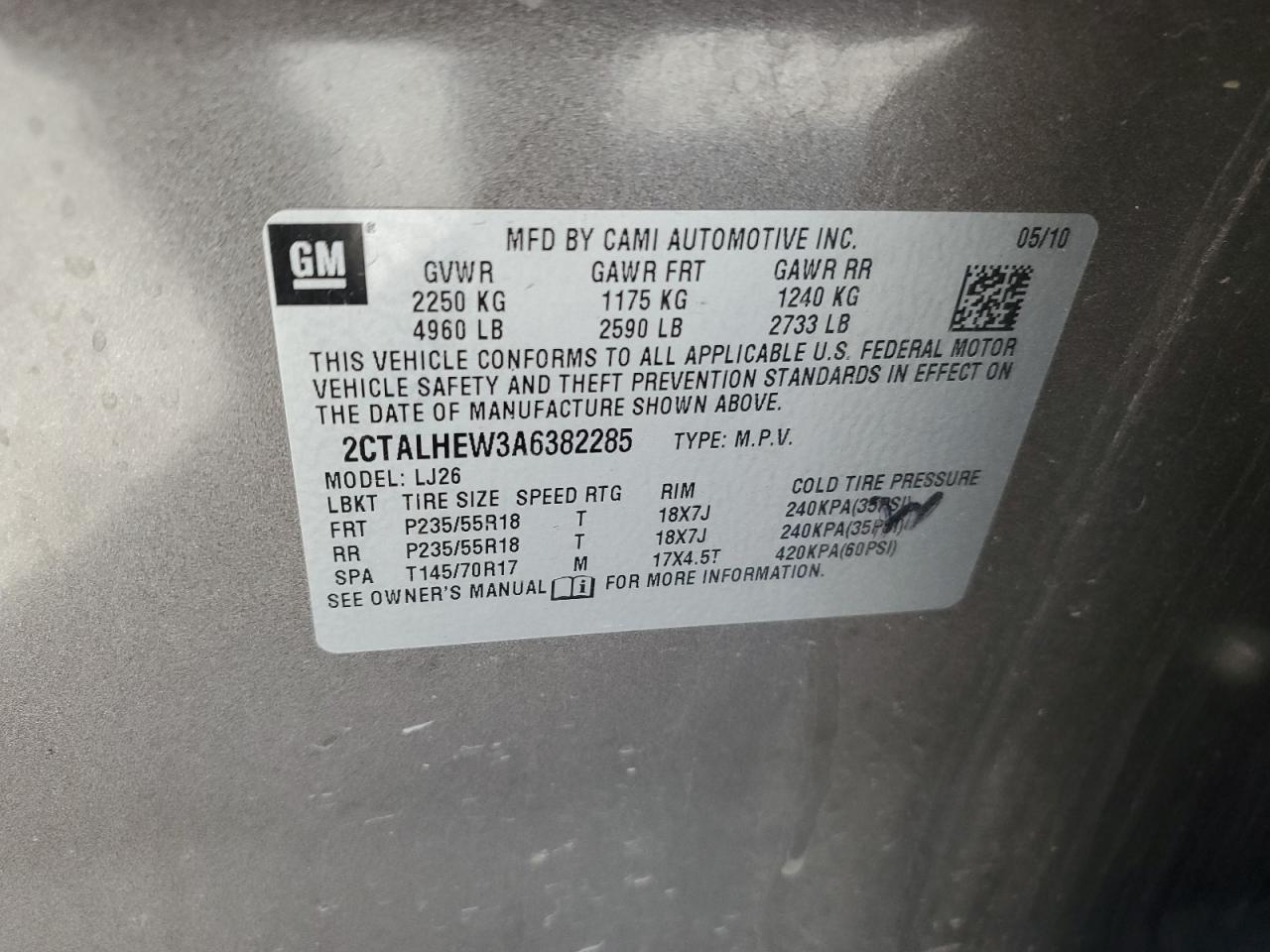 2010 GMC Terrain - Image 13