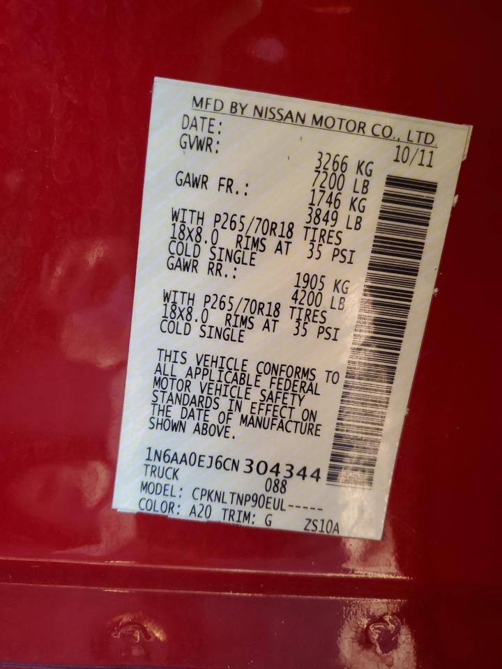 2012 Nissan Titan - Image 12