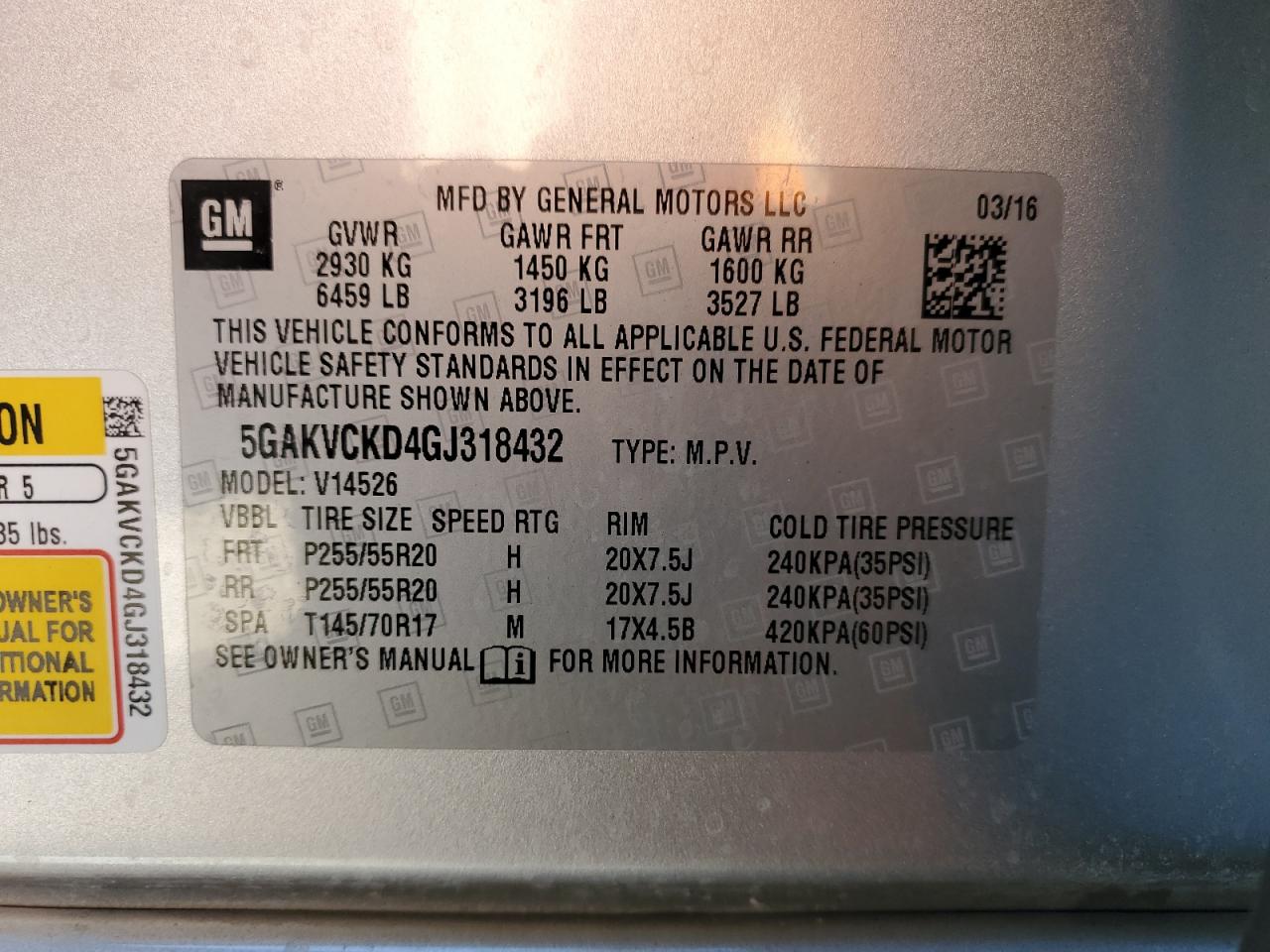 2016 Buick Enclave - Image 16