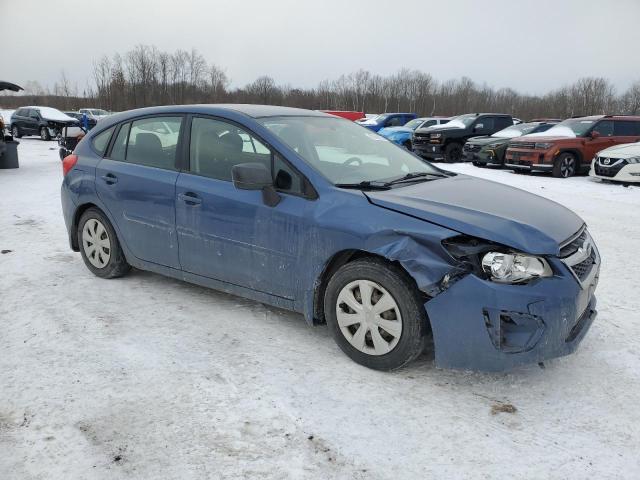  SUBARU IMPREZA 2012 Синий