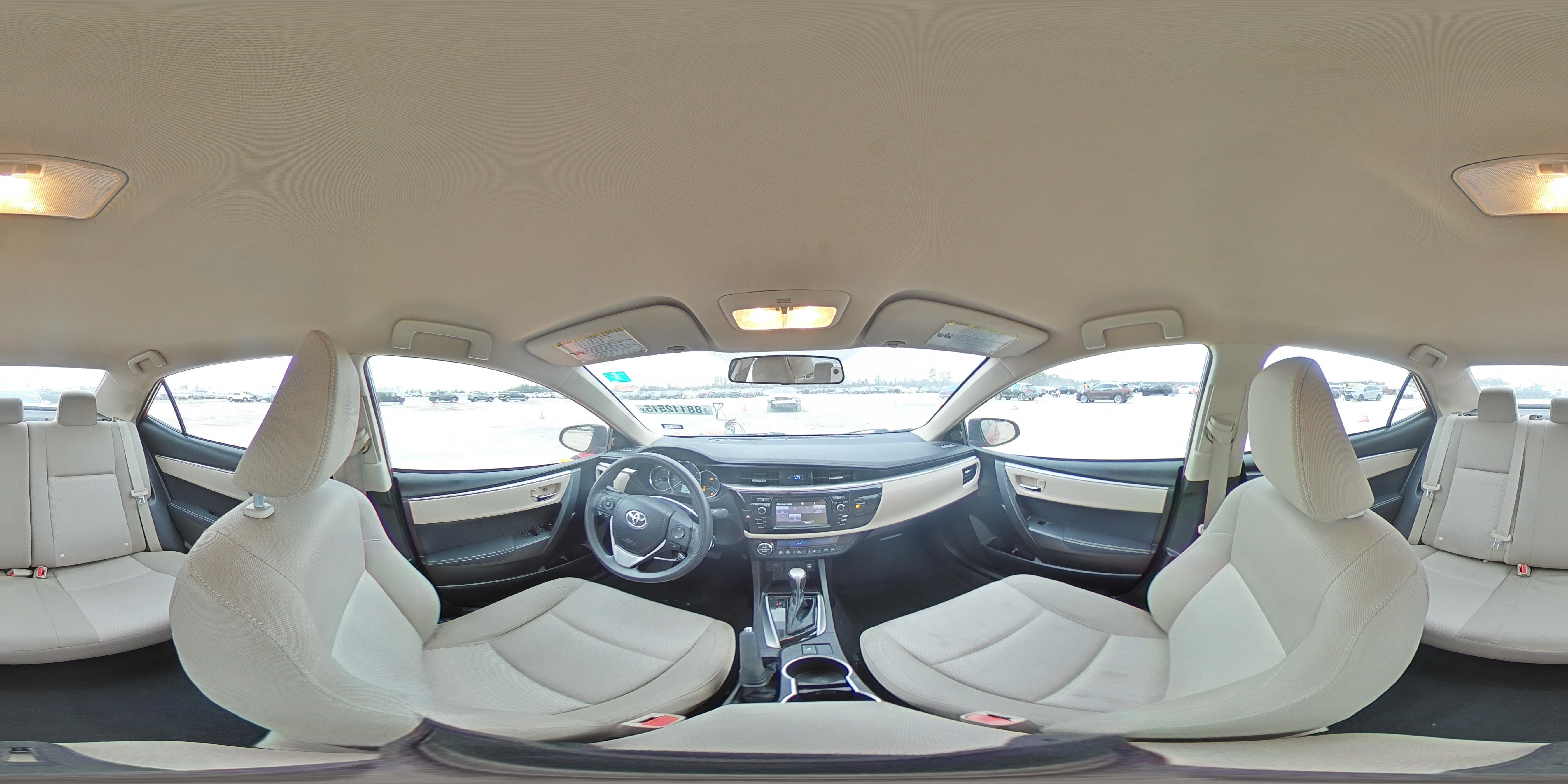 2014 Toyota Corolla L VIN: 5YFBURHE9EP044142 Lot: 88112515