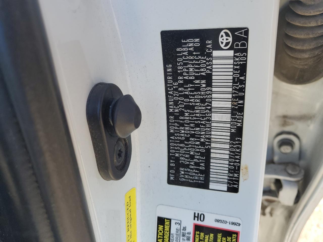 2016 Toyota Corolla - Image 14