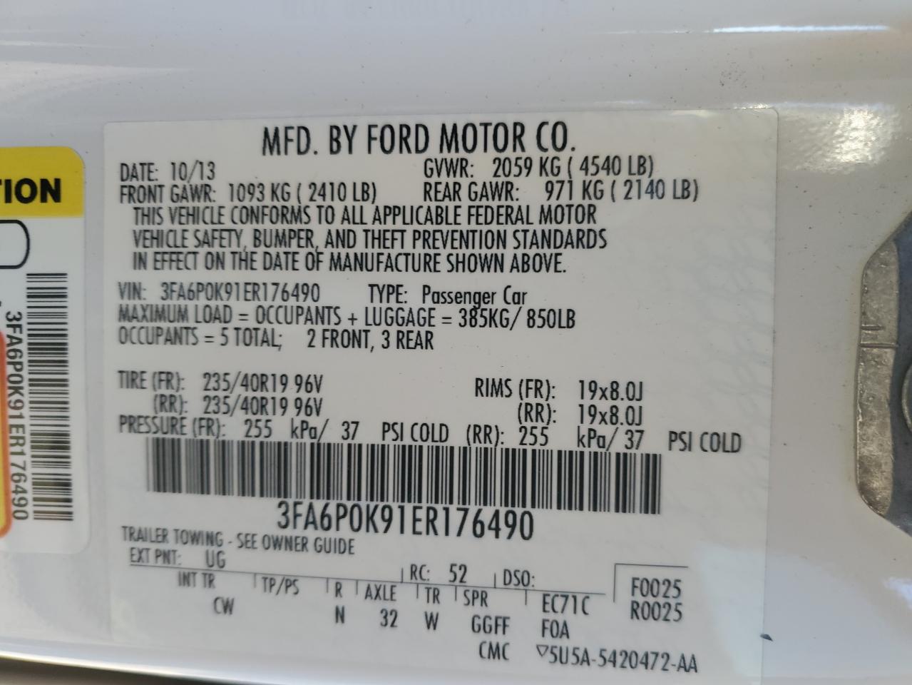 2014 Ford Fusion - Image 12