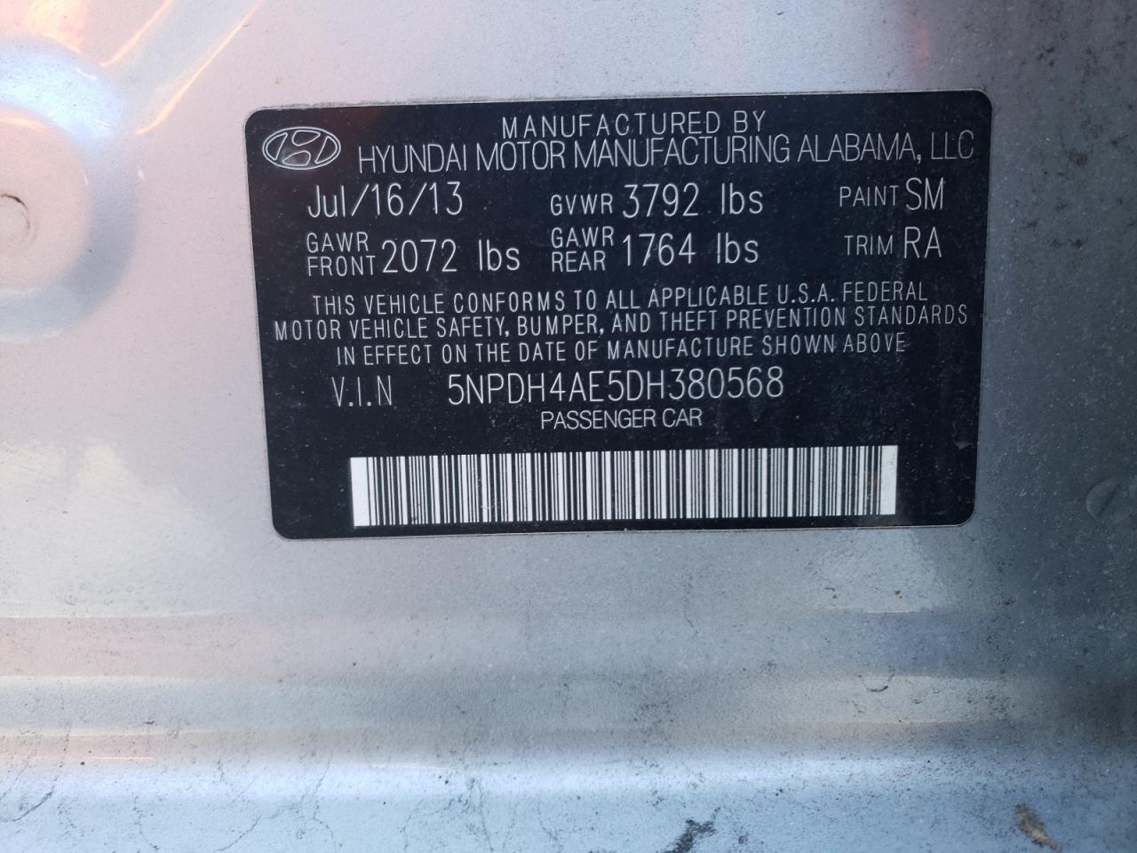 2013 Hyundai Elantra - Image 12