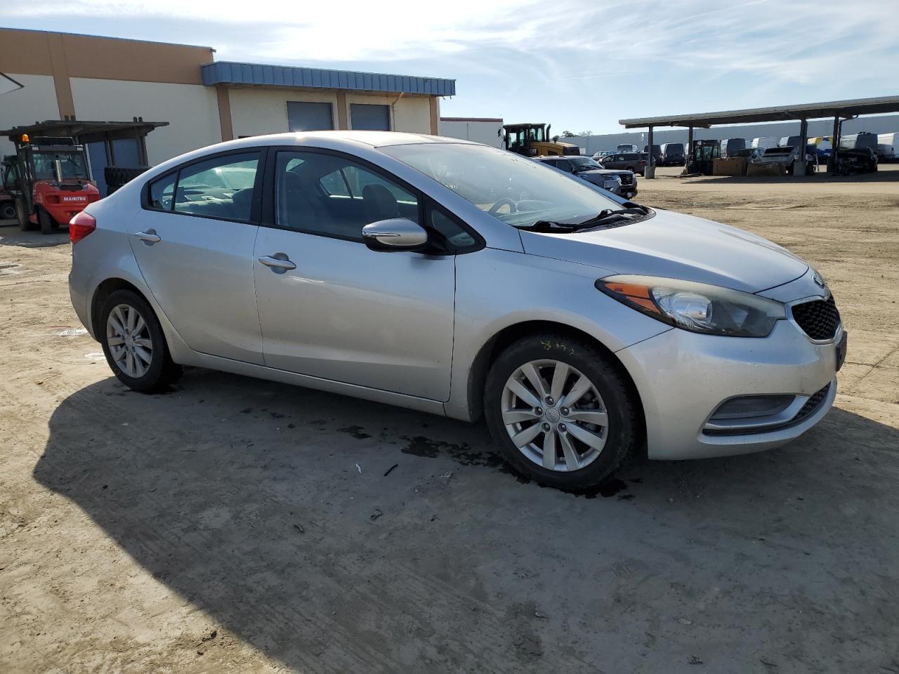 VIN KNAFX4A63E5191789 2014 KIA FORTE no.4