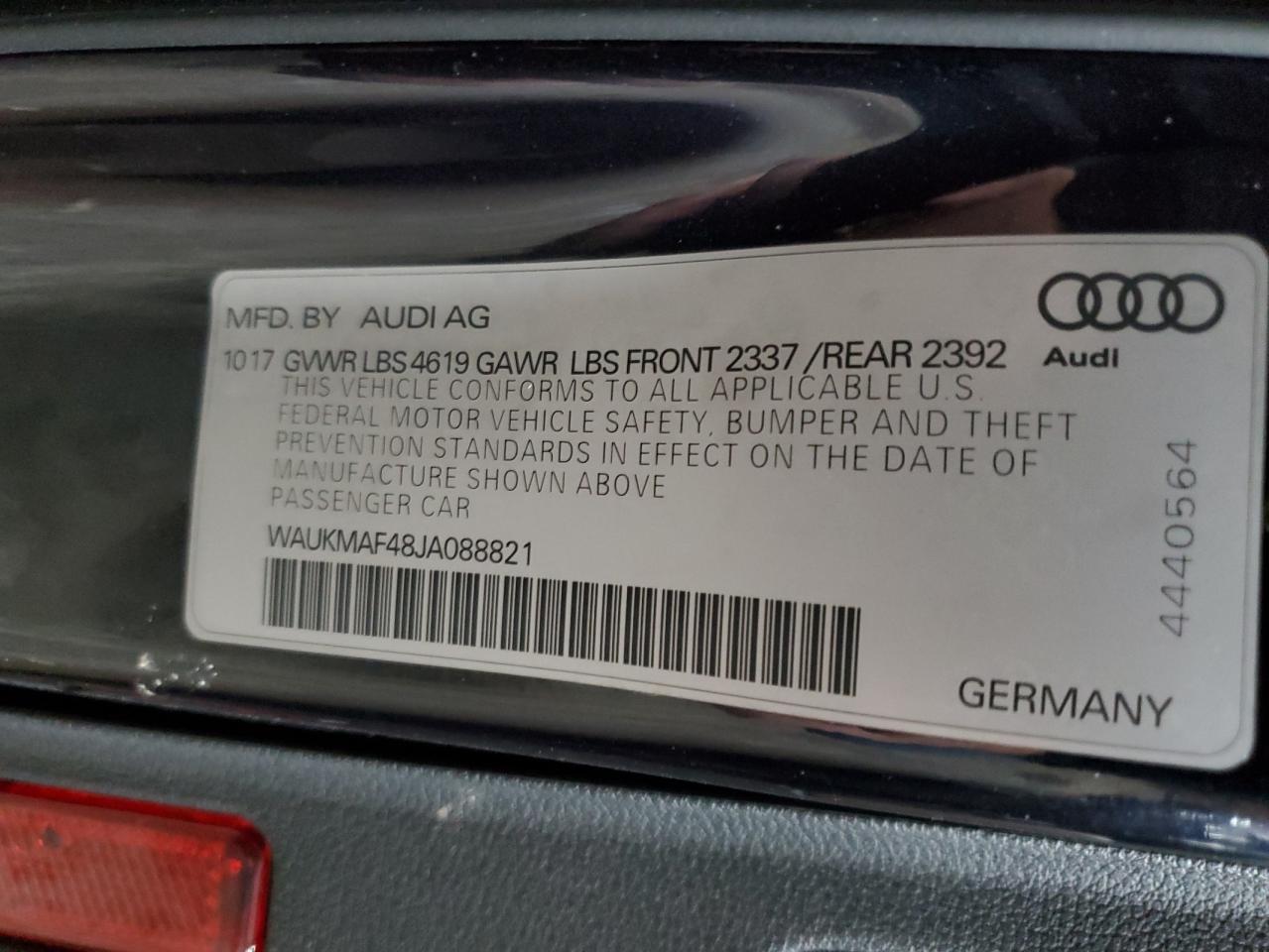 2018 Audi A4 - Image 12