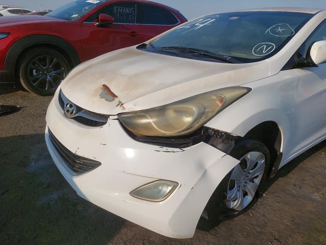 KMHDG41C2EU853945 - 2014 Hyundai ELENTRA - #87789495