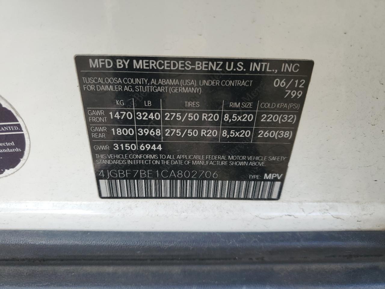 2012 Mercedes-Benz GL-klasse - Image 13