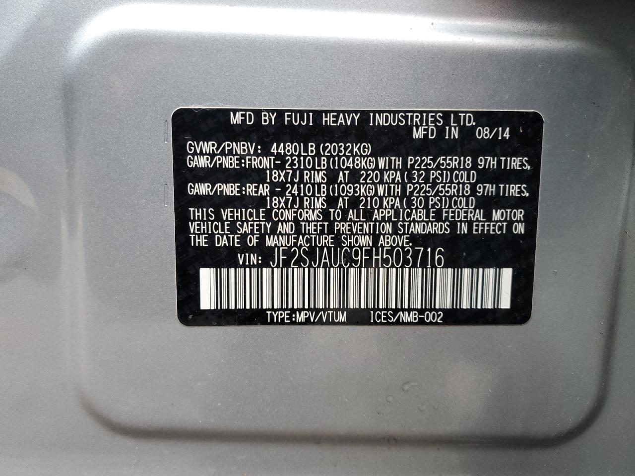 2015 Subaru Forester - Image 13