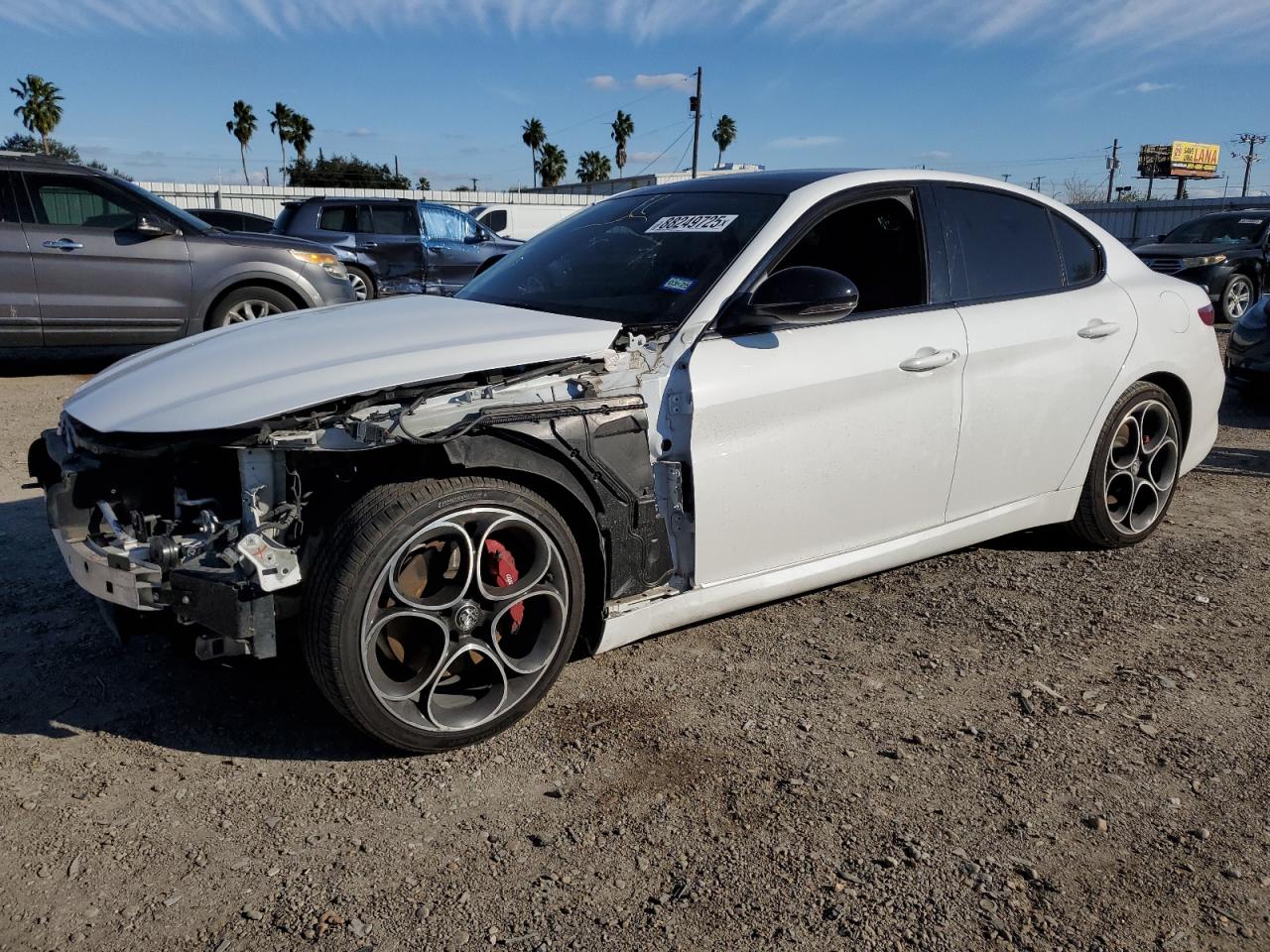 2022 Alfa Romeo Giulia Super for Sale in Mercedes, TX - Front End