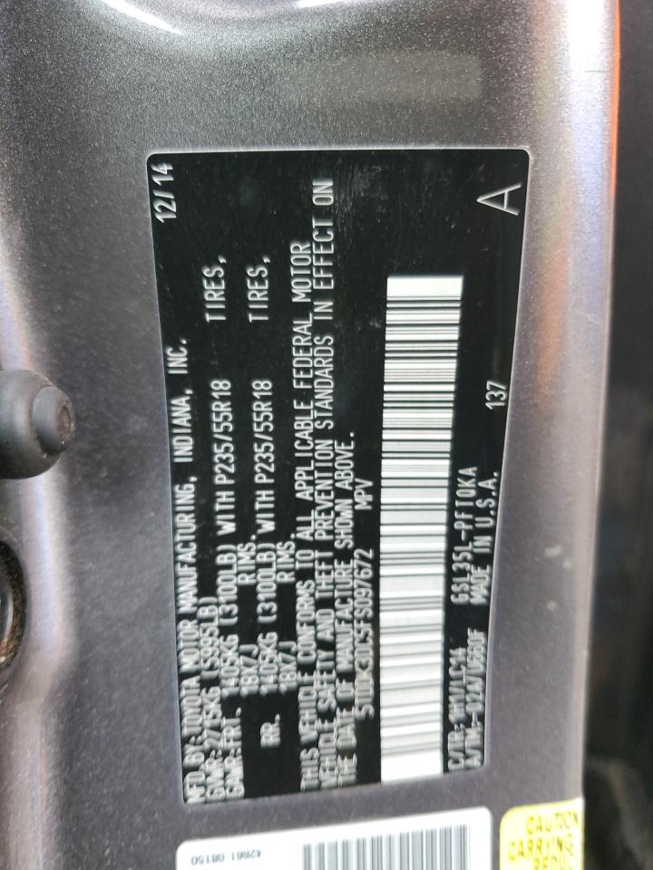 2015 Toyota Sienna - Image 13