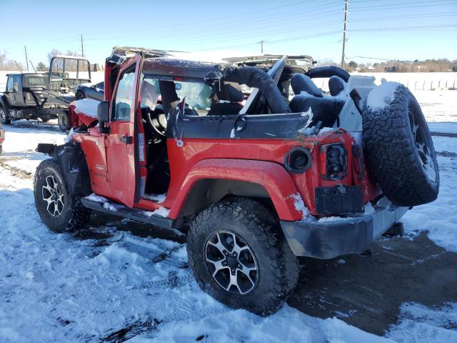  JEEP WRANGLER 2015 Red