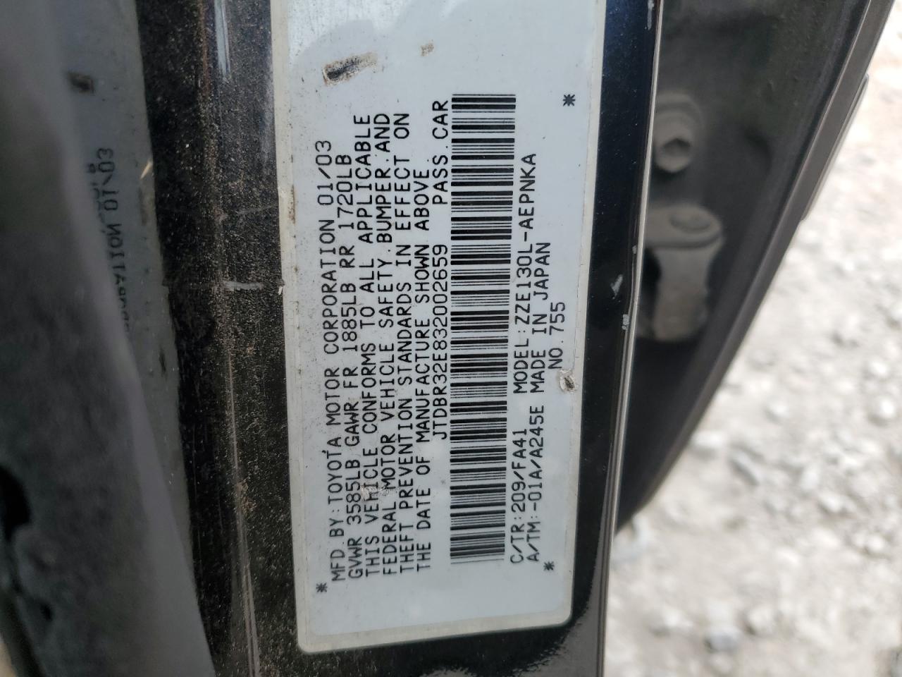 2003 Toyota Corolla - Image 12