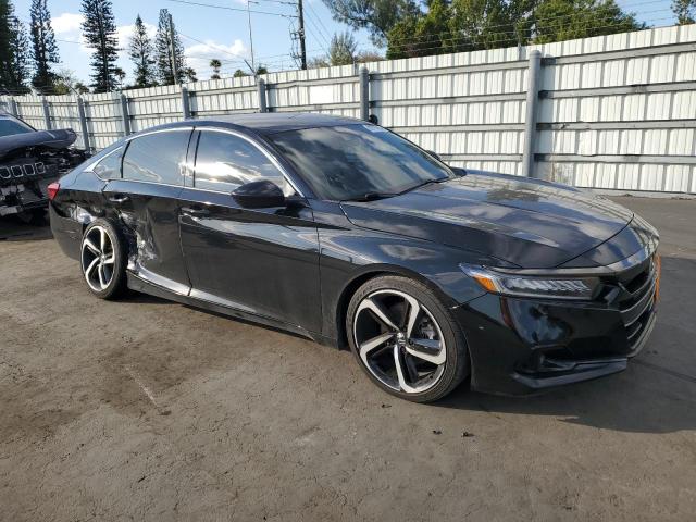  HONDA ACCORD 2021 Чорний