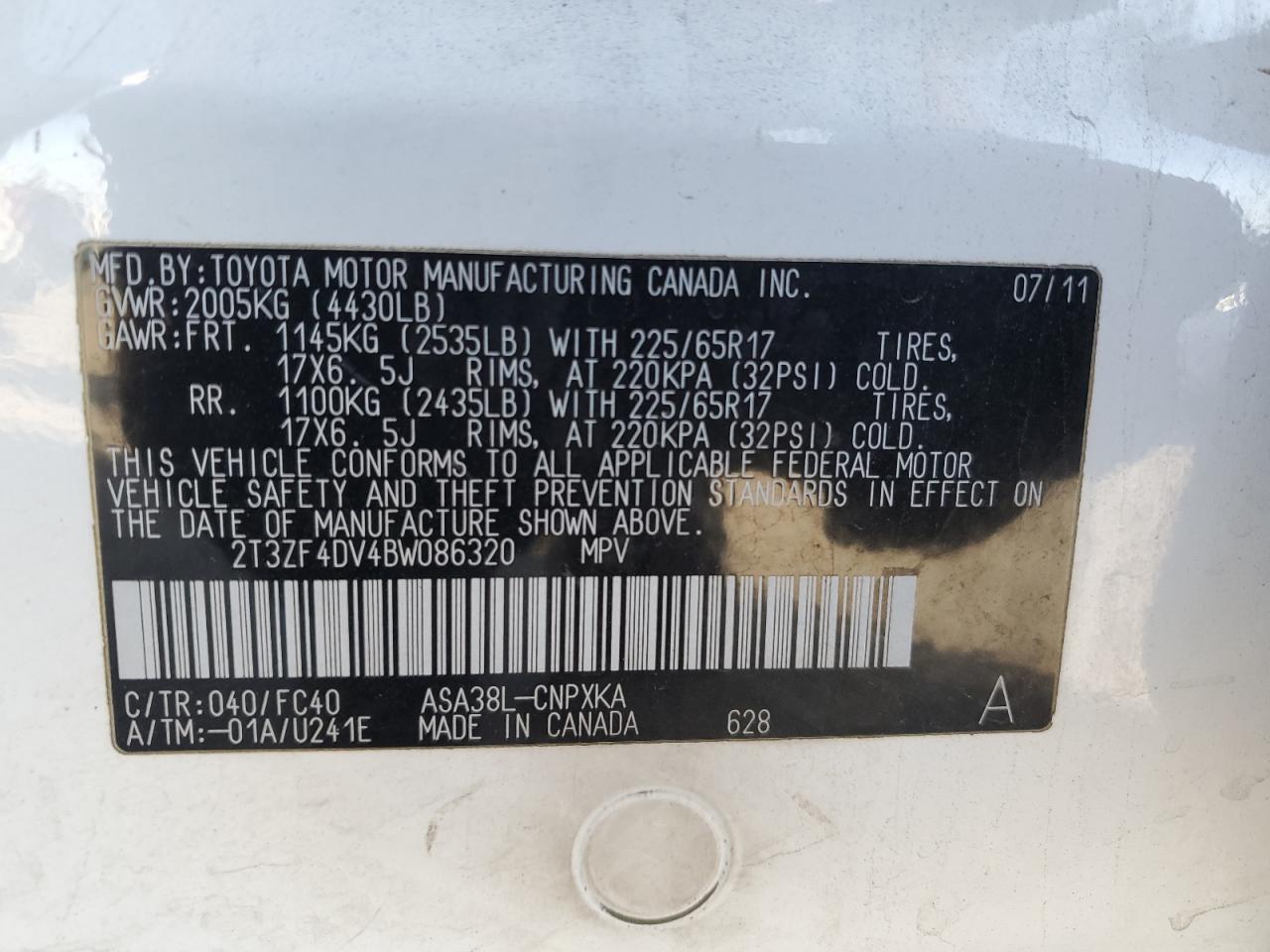 2011 Toyota RAV 4 - Image 12