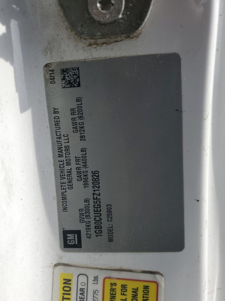 2015 Chevrolet Silverado C2500 Heavy Duty VIN: 1GB0CUEG5FZ120826 Lot: 43538175