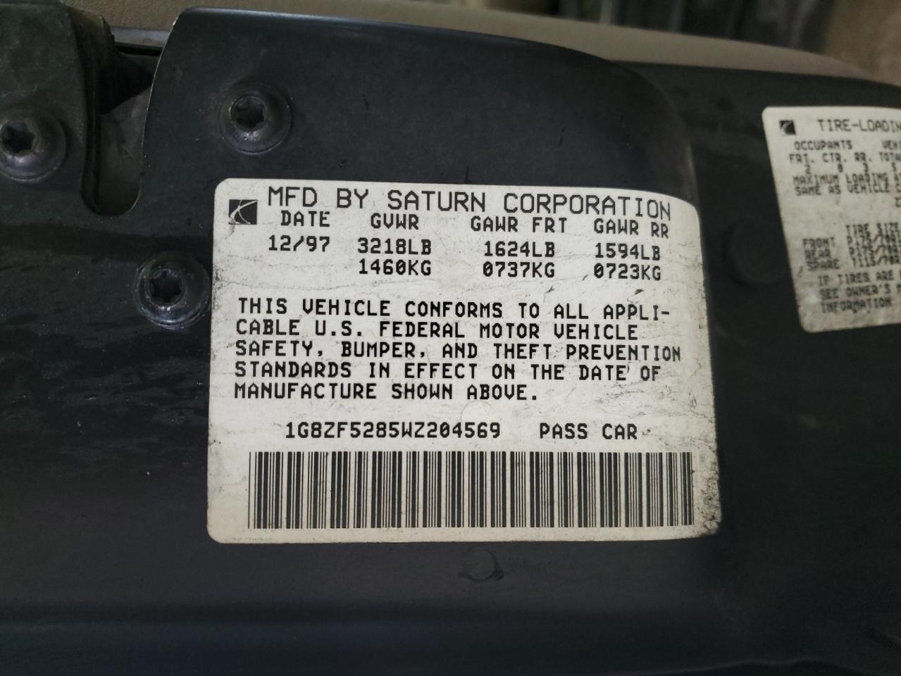 1998 Saturn SL - Image 14