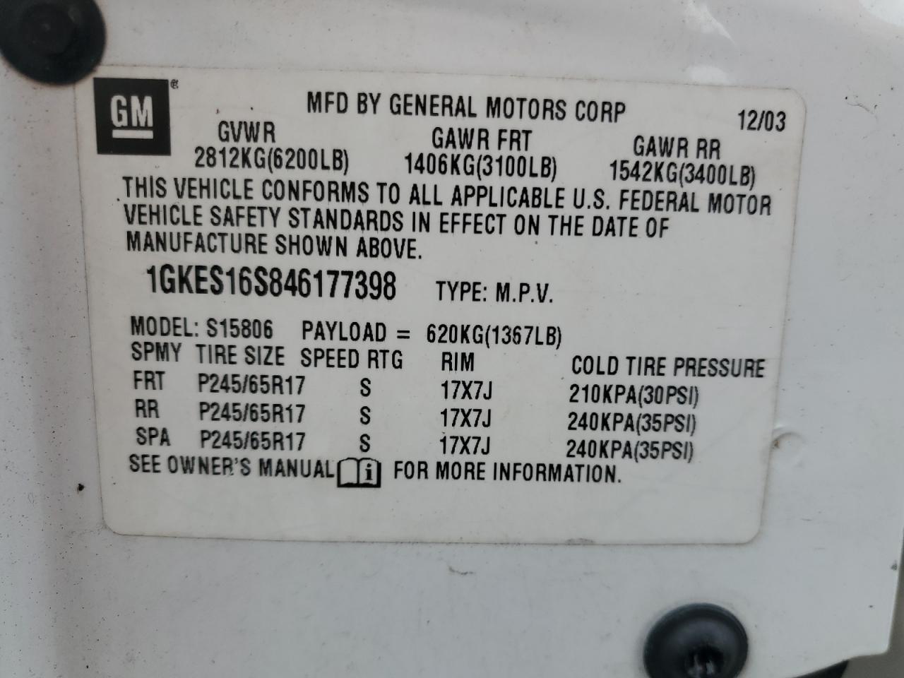 2004 GMC Envoy - Image 14