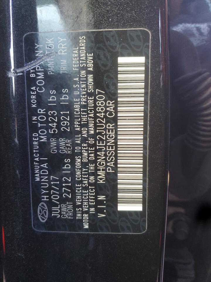 2018 Genesis G80 - Image 13